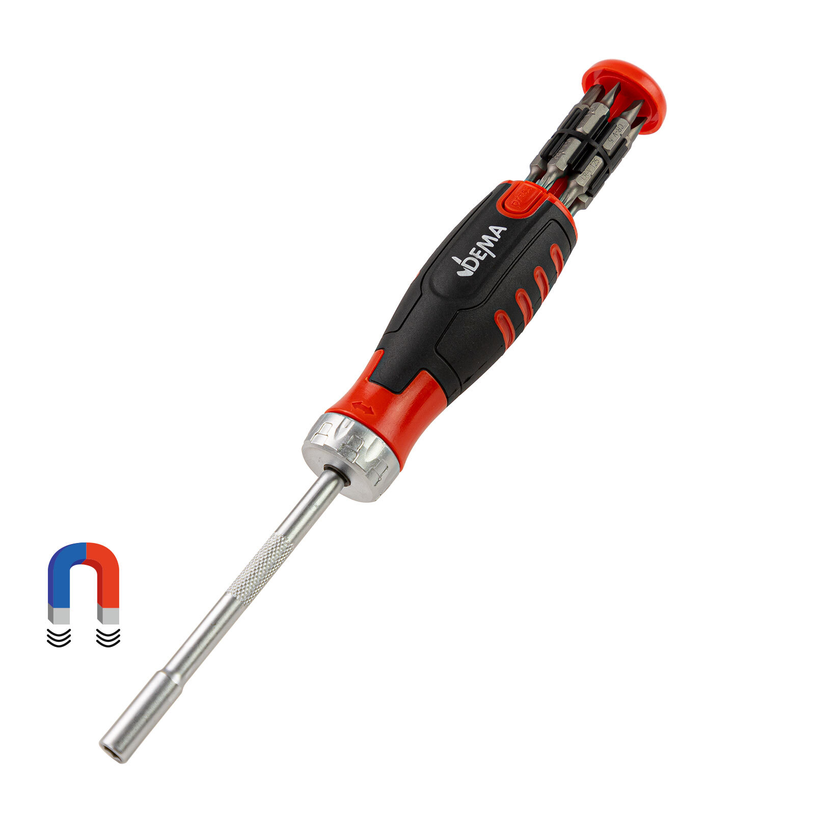 Würth Pistolen-Ratschen-Schraubendreher Set Mit 7 Bits - 40 Nm Drehmoment