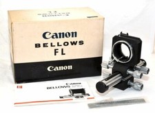 Canon Bellows FL Makrobalg Box und Dokumente