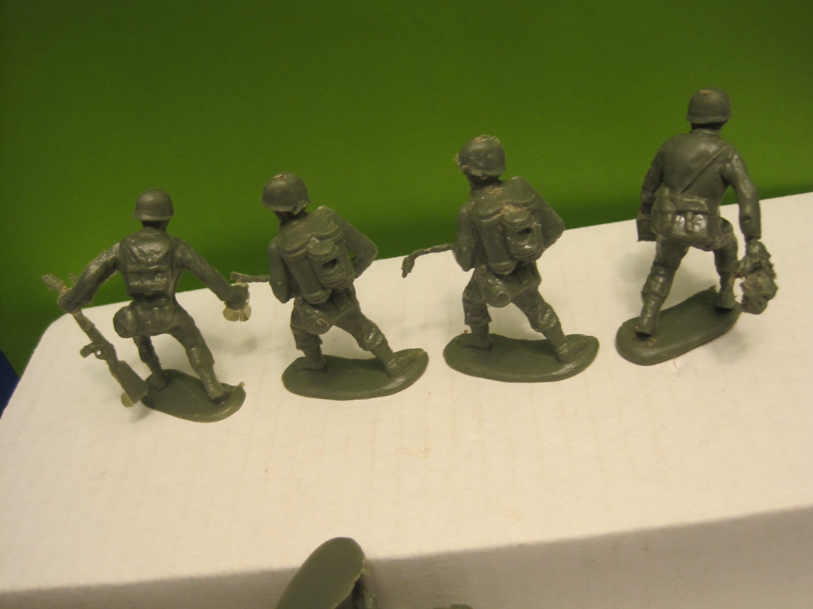 TIM MEE VINTAGE KOREAN WAR ERA US ARMY MARINES CANNON 60MM PLASTIC TOY