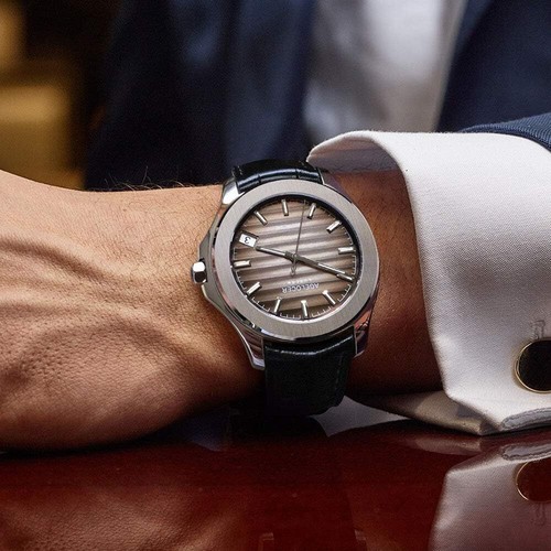 AGELOCER Luxus Lederband Wasserdicht Geschenk Herren Automatik Mechanische Uhr - Bild 12 von 52