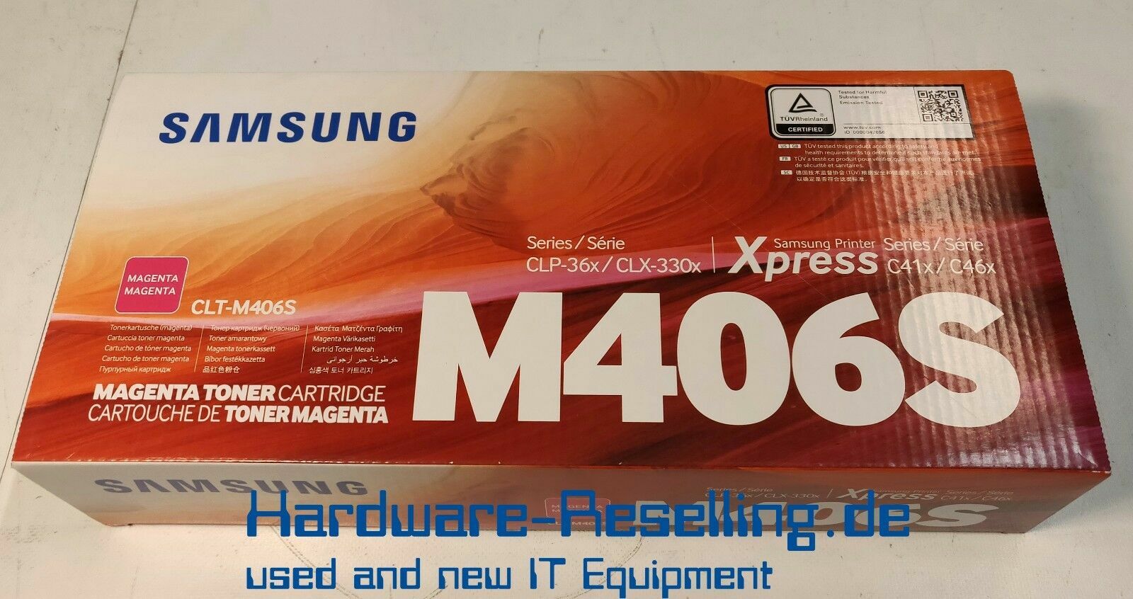 Original Samsung Toner CLT-M406S - Magenta