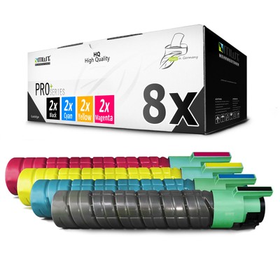 8x PRO Toner für Ricoh Aficio SP C-420-dn