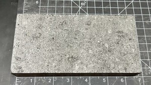 Coarse Grain Graphite Block Approximately 1" x 3.25" x 6.5"