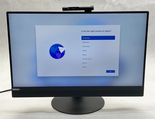 Lenovo ThinkCentre M920z AIO 23.8" i5-8500 3.00GHz 8GB 256GB SSD Windows 11