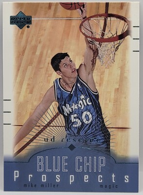 00-01 UD Reserve (Blue Chip Prospects) Mike Miller Rookie Card