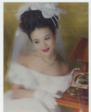 Wedding / Bride with Telephone 8 x 10 Inch Lenticular 3-D Picture Great 3-D!