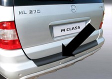 Ladekantenschutz schwarz für Mercedes M-Klasse W163 SUV 4x4 facelift 09.01-06.05