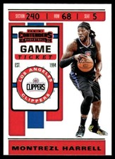 2019-20 Panini Contenders Game Ticket Green Montrezl Harrell Los Angeles