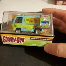 3Aw Used Ho Slot car Auto World Scooby-Doo Mystery Van Slot Car