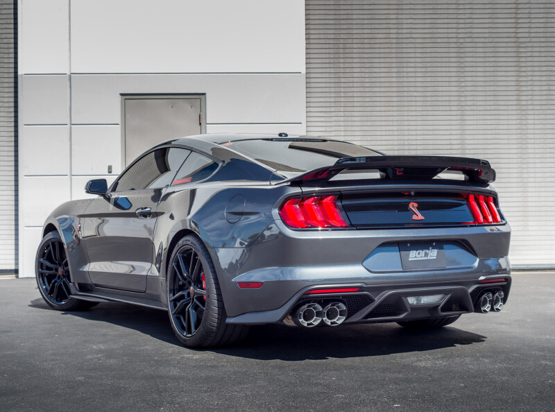 Borla For 2020 Ford GT500 5.2L AT 3in ATAK CatBack Exhaust W/ Carbon Fiber Tips