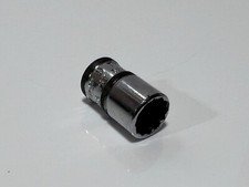 Snap-on Tools Usa Tmmd9 9mm Shallow Socket Black Rubber - 14 Drive - 12 Point