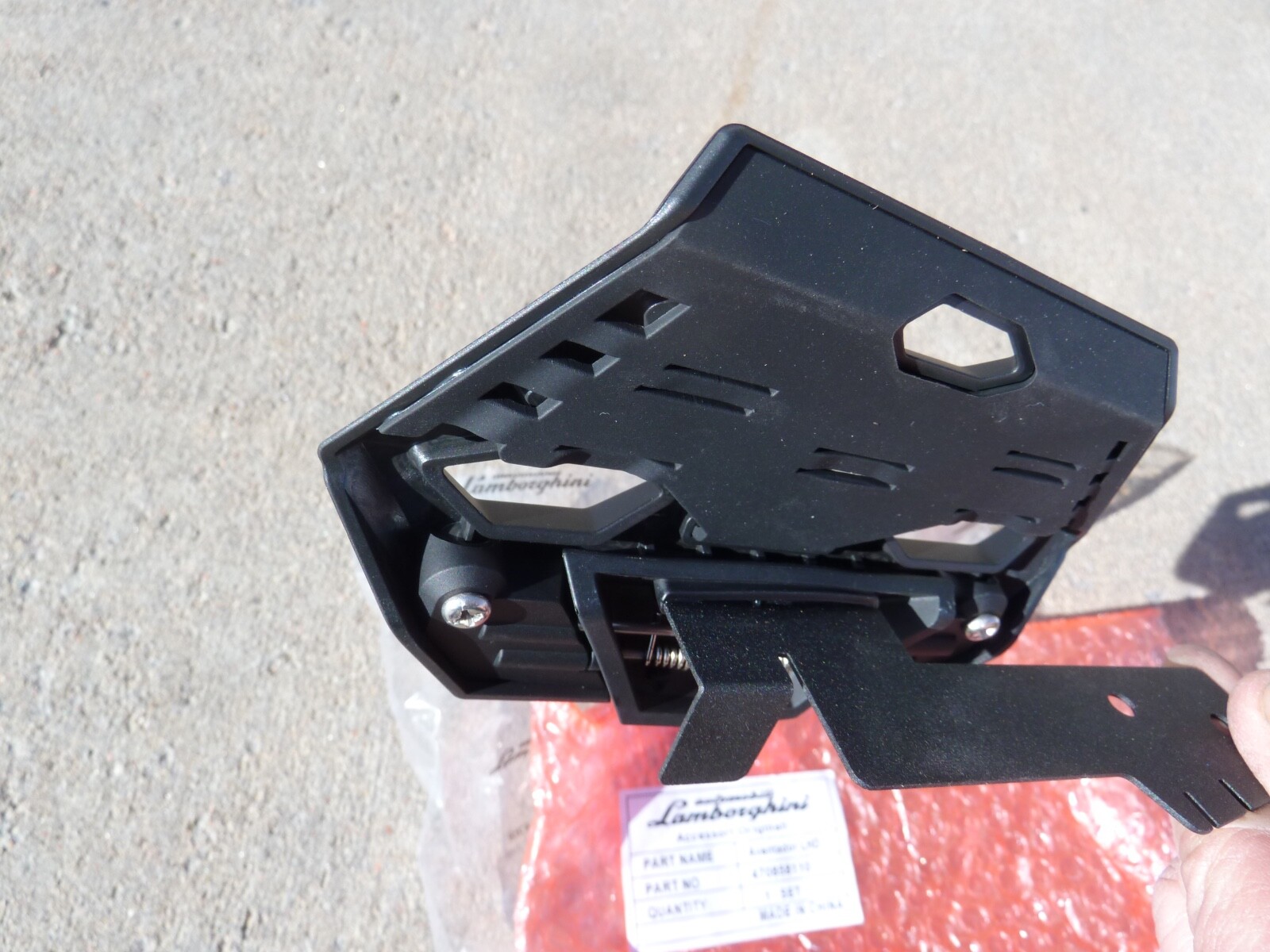 Lamborghini Aventador OEM LHD Cell phone Holder Bracket 73X Factory Accessory