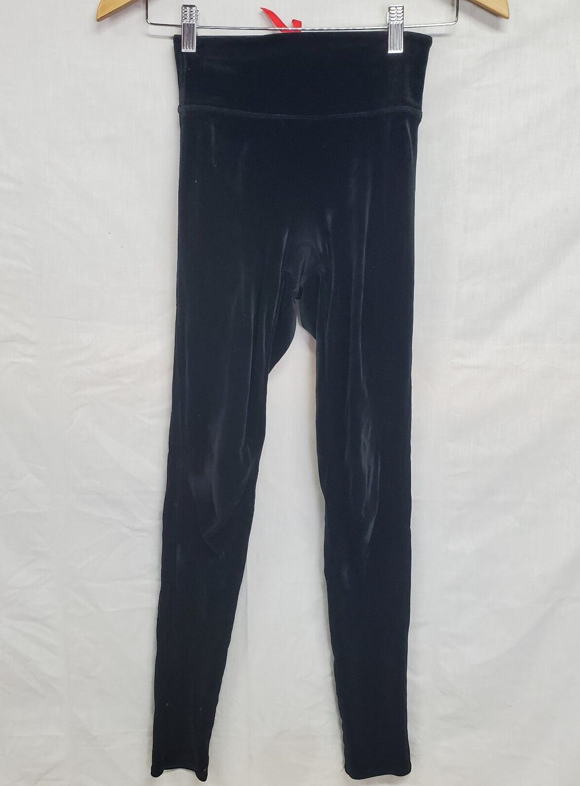 Spanx Pants Size XS Velvet Leggings Black