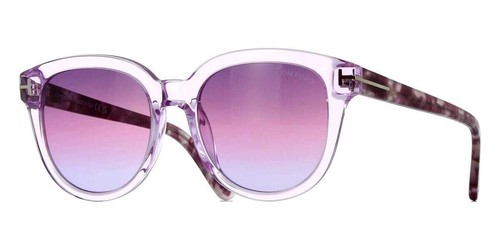 TOM FORD FT0914 78Z Sunglasses Lilac Frame Gradient Mirror Violet Lens 54mm - 第 1/4 張圖片