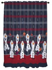 Disney Frozen 2 "Olaf" Kids Curtain Panel, Set of 2-AB07TC4V8MV5