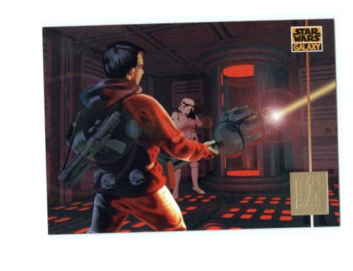 1995 TOPPS STAR WARS GALAXY THREE LucasArts FOIL #L4 KEITH CARTER - Picture 1 of 2