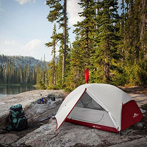 Tente de camping 4 saisons imperméable pop up 2 places en polyester ripstop