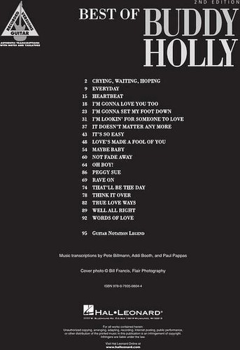 Best of Buddy Holly - 2nd Edition - Picture 3 of 7