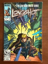 Longshot #3 Mini-Series (Marvel, 1985) Key! ...