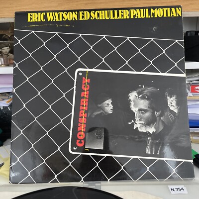 ERIC WATSON / ED SCHULLER/ PAUL MOTIAN LP CONSPIRACY N754