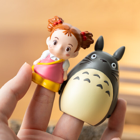 My Neighbor Totoro Finger Puppet 10 set Studio Ghibli Renewal
