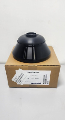 New Eppendorf F-34-6-38 Fixed Angle Rotor for 6 × 85 mL tubes