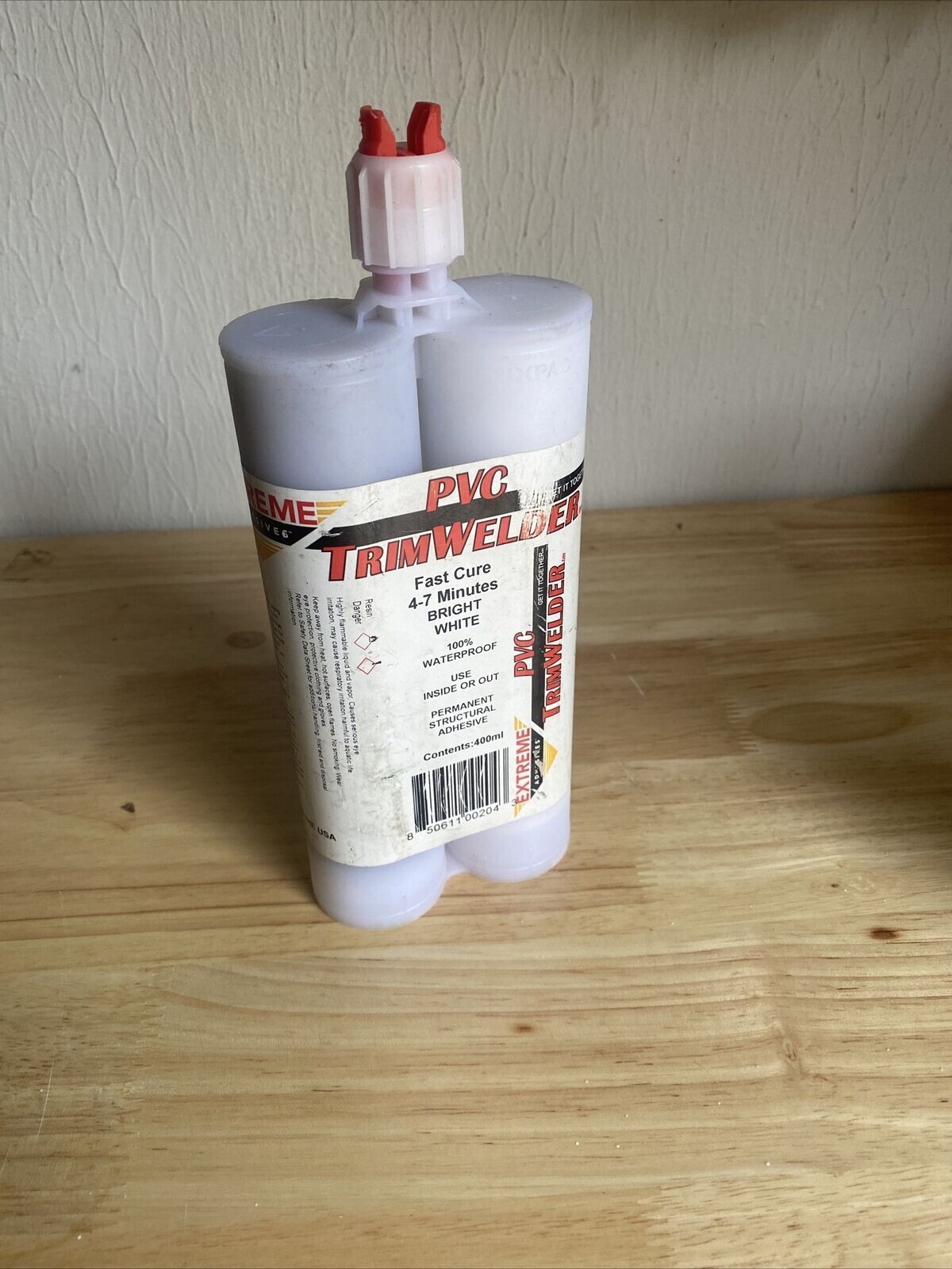 Extreme Adhesives TrimWelder High Strength PVC Fast Cure Adhesive 400ml