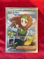 Carte Pokémon : Aide de Nina 195/165 MEW Ecarlate Violet 151 Français NEUF