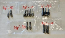 15 3/8" 1/2" 50 60 90 100 Degree Countersink 3 Flute Milling Drill Bit Aircraft