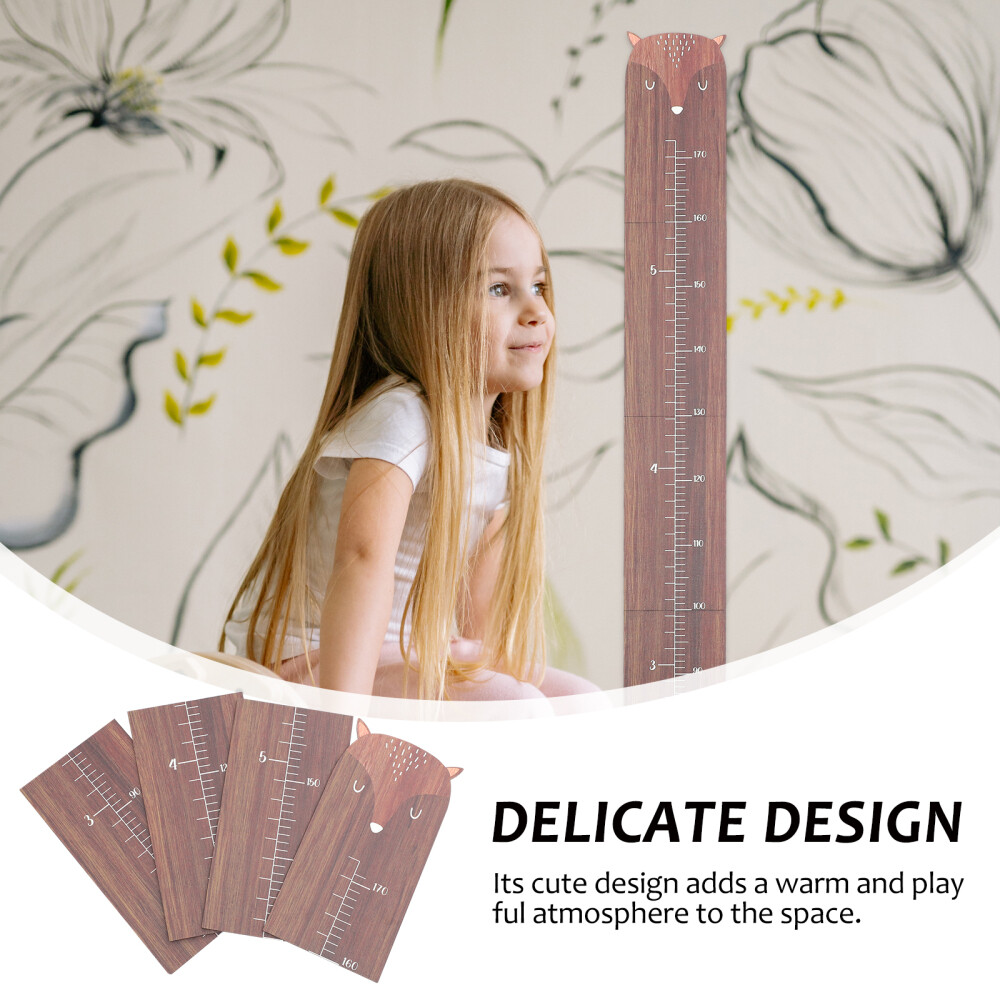 1 Set Kids Height Wall Chart Kids Room Wall Decor Wood Growth Chart
