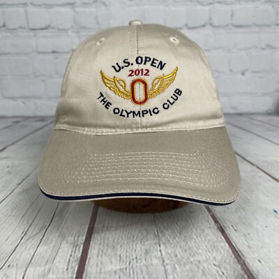 US Open 2012 Hat Olympic Club USGA Member Golf Tournament Khaki Adjustable