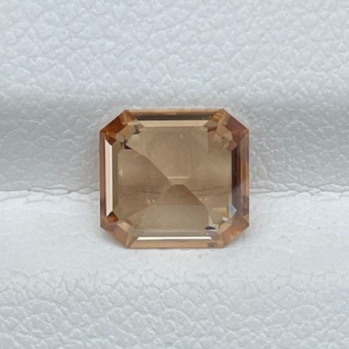 Natural Yellow Zircon 2.16 Cts Asscher Cut Loose Gemstone 7x6mm Set Jewelry - Picture 4 of 5