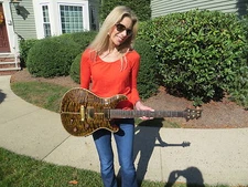 Prs Private Stock Custom 22 Killer Tiger Eye Quilt Top/Back Brazilian Neck 2006