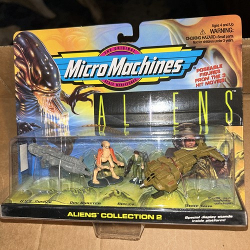 Micro Machines Alien  Collection 2 New On Card Sealed