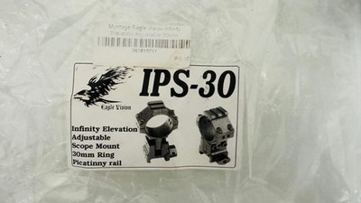 Eagle Vision Infinity Adjustable Scope Mounts IPS 30 mm Weaver Picatinny