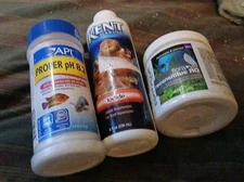 3 Aquarium Water / Plant Care  2 Salt, 1 Fresh. Iodide, Ph 8.2 & Reconstitute RO