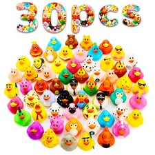 30 Pack Rubber Ducks for Jeeps 2.3 Inch Bulk Floater Ducks-30