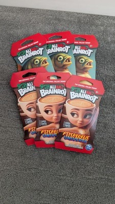 Italian Brainrot Psychedelic Universe Factory Sealed Sleeved Pack LOT OF Six (6)