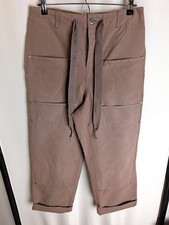 Free People We The Free Womens Utility Cargo Pants Size S Brownie Brown NWT 148