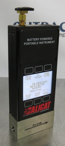 T201940 Alicat MB-200SCCM-D-IB-BT Portable Mass Flow Meter N2 200SCCM Bluetooth