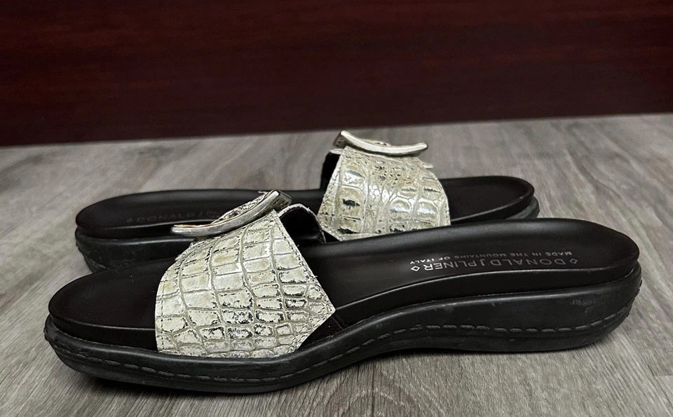 Sandalias de plataforma para mujer Donald J Pliner talla 7,5 M Foto 3 de 4