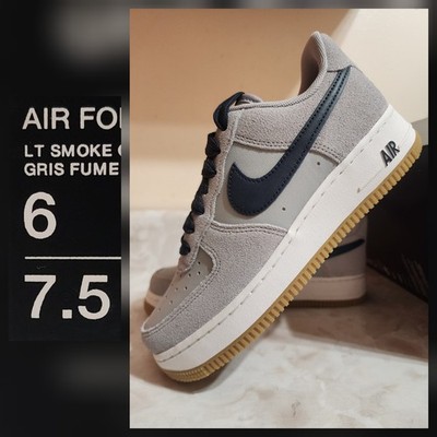 Men's Size 6 NIB Nike Air Force 1 'Georgetown' Gray Suede Sneakers IB6388-003  