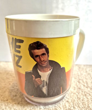THE FONZ - FONZIE HAPPY DAYS ( Henry Winkler) '76 INSULATED COFFEE MUG - DAWN NJ