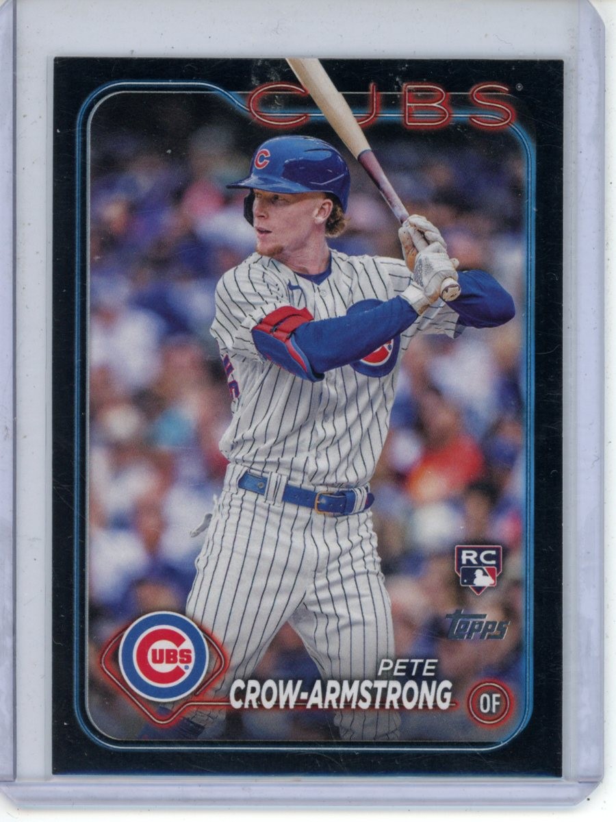 2024 Topps Pete Crow-Armstrong /73 Black #407 Rookie