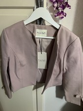  Phase Eight  Bow Jacket Pale Pink uk 8