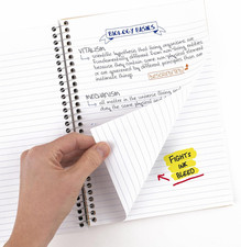 Spiral Notebook, 2 Subject, College Ruled Paper, 6" X 9-1/2", 80 Sheets, Figh...