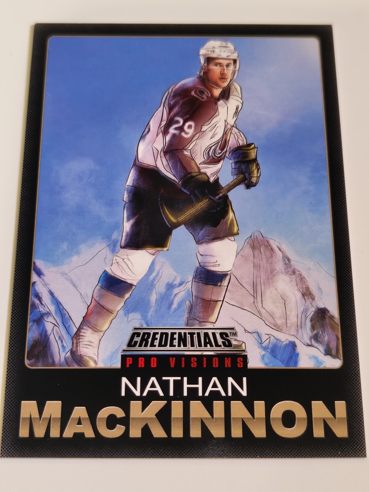 2021-22 Upper Deck Credentials Nathan MacKinnon Pro Visions #2