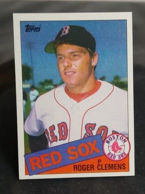 1985 Topps #181 Roger Clemens RC Boston Red Sox NEAR MINT/MINT 