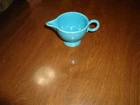Vintage Original Homer Laughlin Fiestaware Creamer Fiesta Turquoise