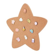 Pin Display Cork Board, Star Cork Brooch Board 0.5inch Thick Pin Board Wall M...